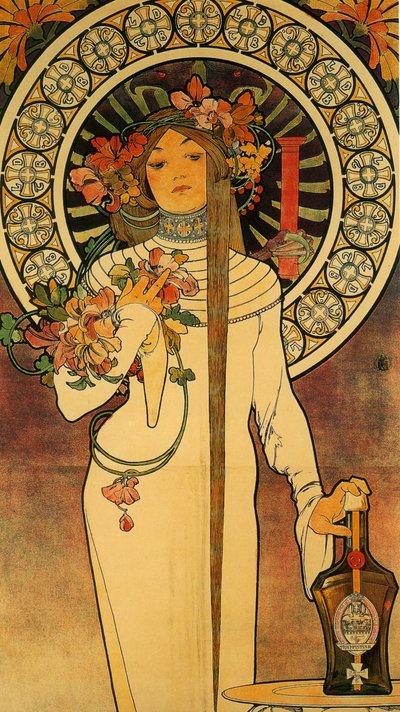 De Trappist door Alphonse Mucha